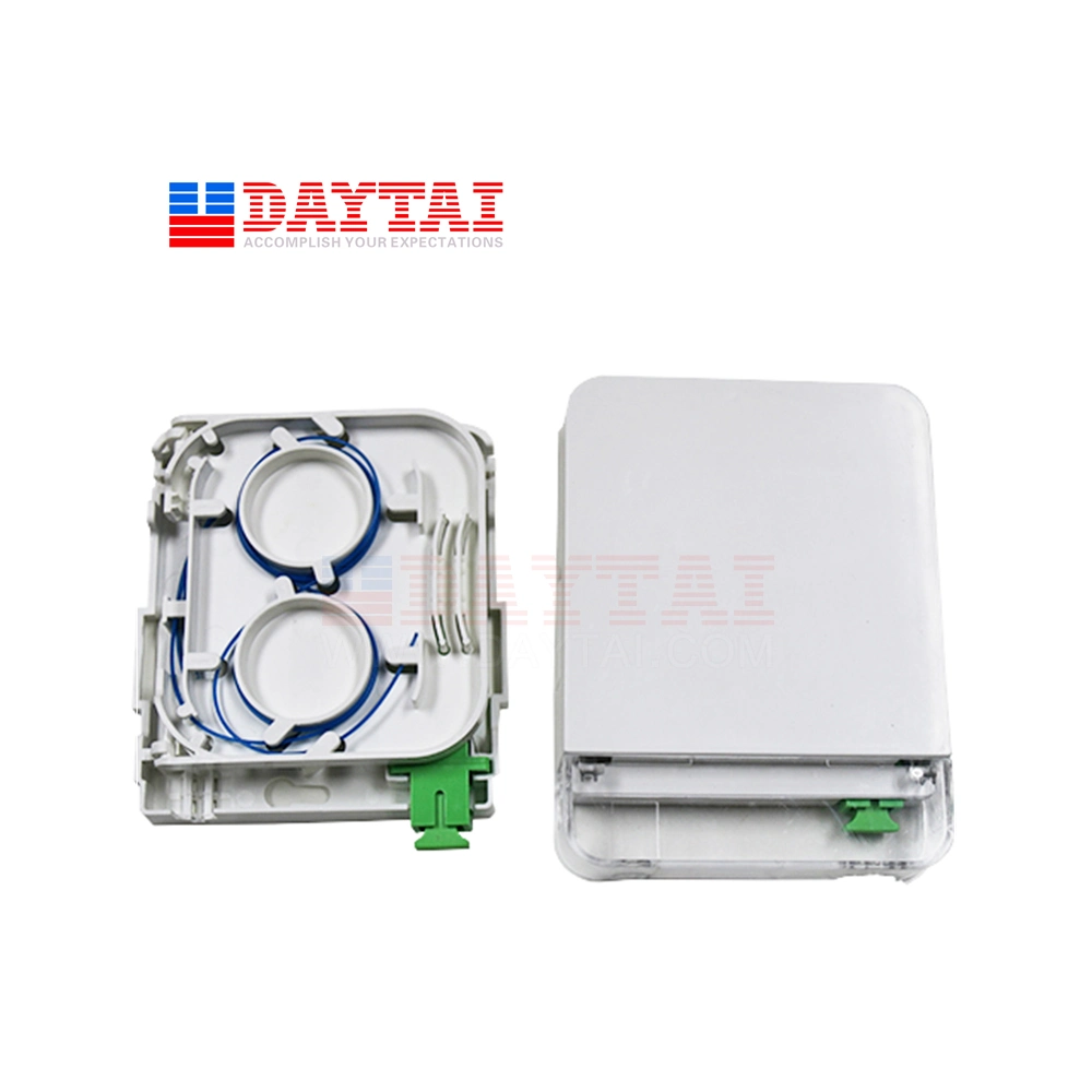 115*86mm Wall Mounted 1 Port FTTH Terminal Fiber Optic Socket