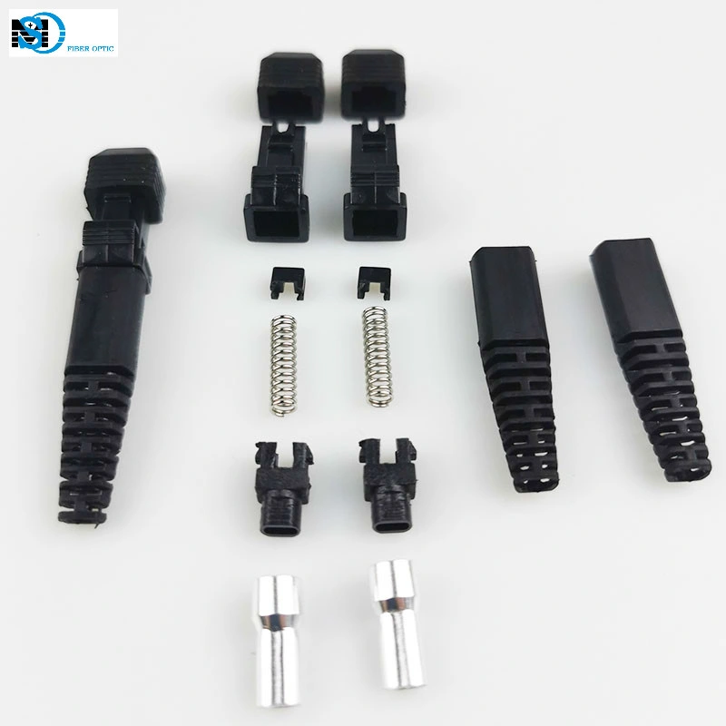 Fiber Optic Connector MTRJ/PC Female or Male with Black Color