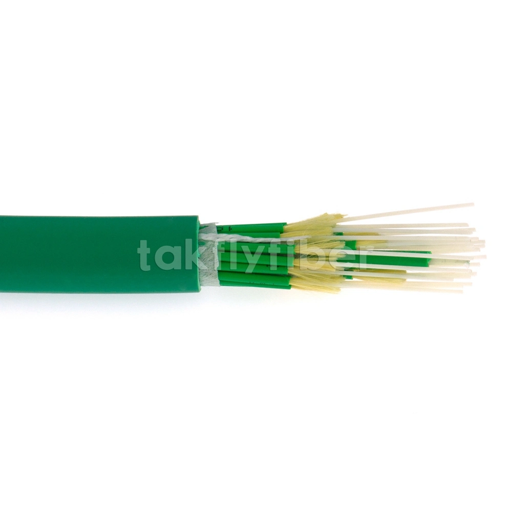 96 Multicore Indoor Distrubution Loose Tube Fiber Optic Cable for FTTH