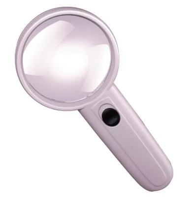 Hotsale Handheld Magnifier Metal Magnifying Glass for Reading