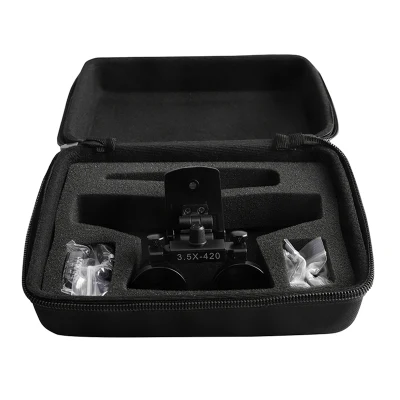 Dental Products Magnifying 3.5X Plastic Clip Loupe with Long Working Distance
