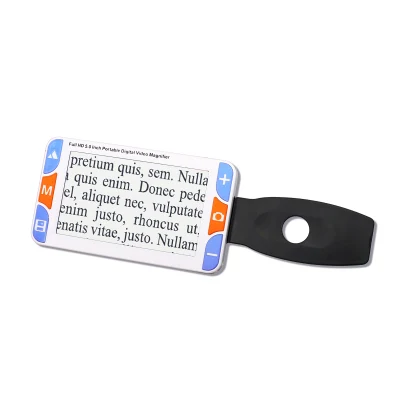 Portable 5&quot; 3X-48X LCD 800X480 Video Digital Magnifier Reading Aid for Low Vision