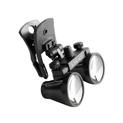 Dental Products Magnifying 3.5X Plastic Clip Loupe with Long Working Distance