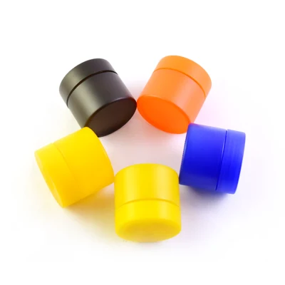 3oz 90ml Child Proof Magnifying Jars Straight Transparent Extract Glass Jars with Child Resistant Lid