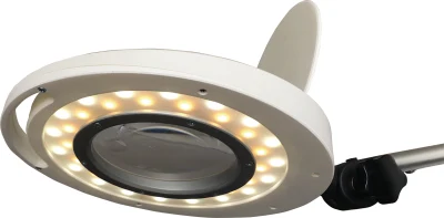 LED UV Skin Examination (Wood lamp) Ks-1088u Table Clamp Ccombined with Magnifier Lamp