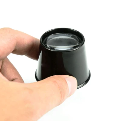 10X Plastic Watch Repair Loupe Monocular Eye Loupe for Watchmaker Magnifier