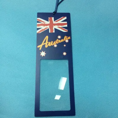 Hw801 Logo Printed Magnifier Bookmark for Gift