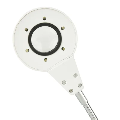 Big Lens Helping Hand Magnifier LED Auxiliary Clip Desk Lamp Magnifier for Repairing PCB DIY Soldering Work