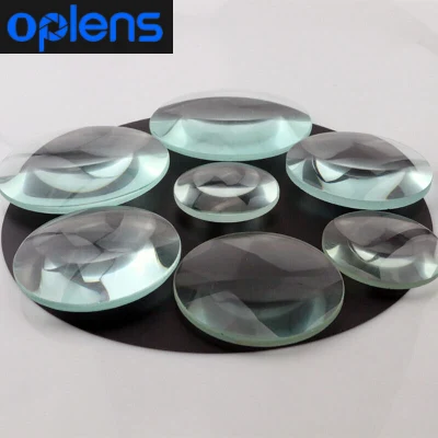 New 2024 Free Sample/Inquiry for Drawings Export Quality 90mm Double Convex Optical Glass Magnifying Lens Magnifier Projector