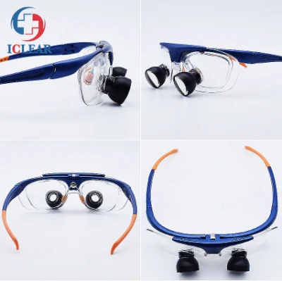 2.5X Dentistry Magnifying Loupes Surgical Ttl HD Medical Magnifier