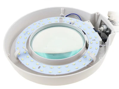 3X/5X/8X/10X/15X/20X Desktop Table Lamp Magnifer with Optical Glass Folding Stand
