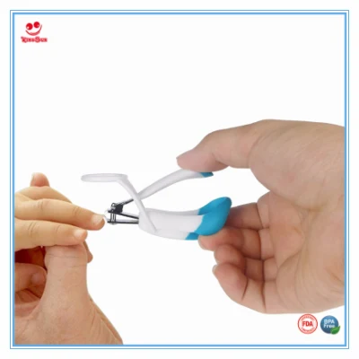 Stainless Steel Nail Scissors Magnifer Nail Clipper