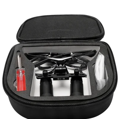 Dental Loupe 5X Binocular Lab Medical Ent Loupe Magnification Magnifier Surgical Equipment