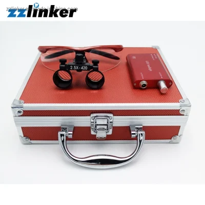 Lk-T04 Popular Medical Magnifying Dental Optical Loupes with Light Price for Sale