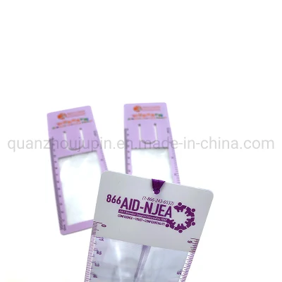 OEM PVC Custom Logo Portable Fresnel Lens Magnifier with Ruler