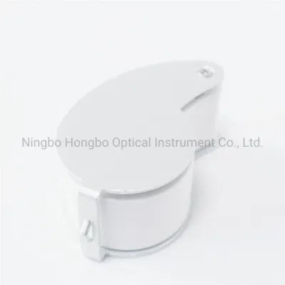 Full Metal Foldable Identification Jewelry Magnifier Mg21011 with LED Lamp 40X25mm