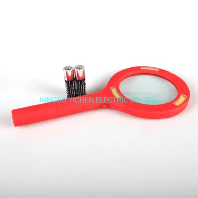 3 COB LED Magnifying Glass Work Light Best Magnifier with Lights for Seniors, Maps, Jewelry