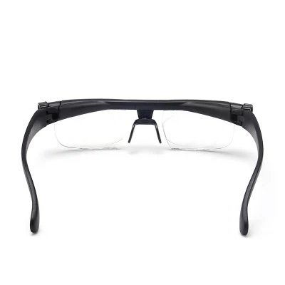 Adjustable Myopia -6D to +3D Variable Lens Binocular Magnifying Reading Glasses