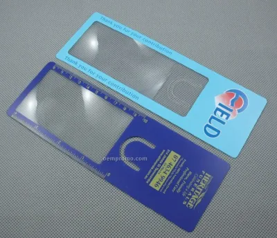 3X Plastic Handheld Magnifying Sheet for Low Vison