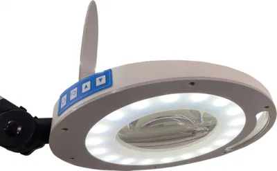 LED UV Skin Examination (Wood lamp) Ks-1088u Table Clamp Ccombined with Magnifier Lamp