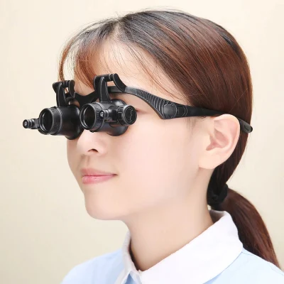 LED Magnifying Glass Dental and Surgical Loupe Magnifier