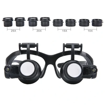 LED Magnifying Glass Dental and Surgical Loupe Magnifier