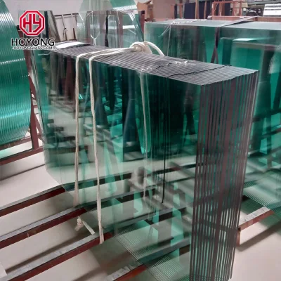 5-12mm Tempered Building Laminated Bulletproof Window Convex Clock Pool Fence Curved Home Decoration Magnifying Smart Bulletproof Curved Float LED Mirror Glass