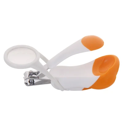 Stainless Steel Nail Scissors Magnifer Nail Clipper