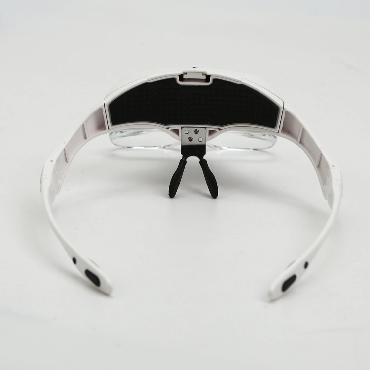 Eye Magnifying Glasses with Five Lens and Two Super LED Lamps 9892b2