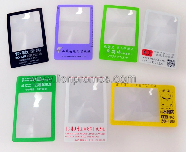 Cheap Medical Giveaways Old People 3X Card Reading Magnifier