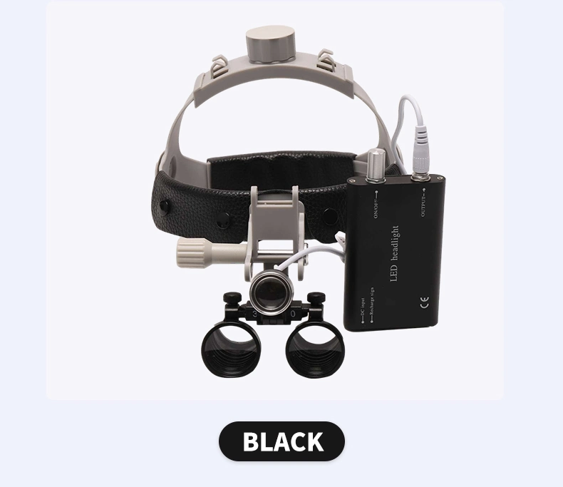 3.5X Dental Surgical Loupe Magnifier with LED Headlight