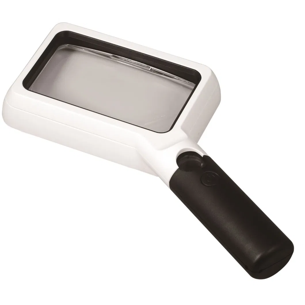 Hotsale Handheld Magnifier Metal Magnifying Glass for Reading