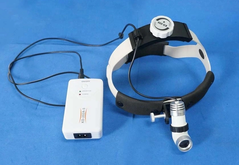 Surgical Headlight with Magnifier 5X Operation Lamp Loupes Neurosurgical Instruments Headlamp