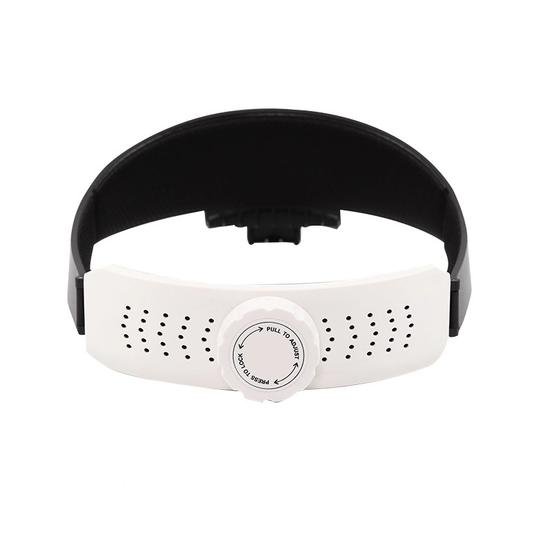 New Rechargeable High Quality LED Headband Magnifier Helmet Magnifying Glass with LED Light