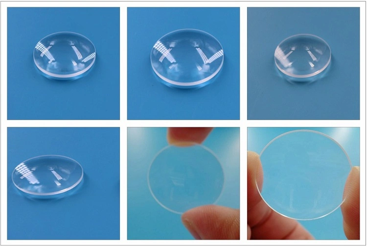 Optical Bk7 Glass Airport Lighting Magnifying Spherical Lens