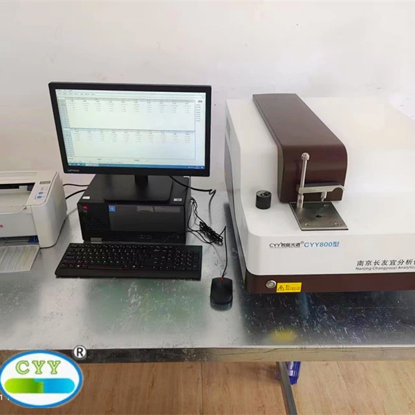 Full Spectrum Direct Reading Spectrometer, Spark Optical Emission Spectrometer for Ferrous (Iron and Steel) Metal Element and Non-Ferrous Analysis Instrument