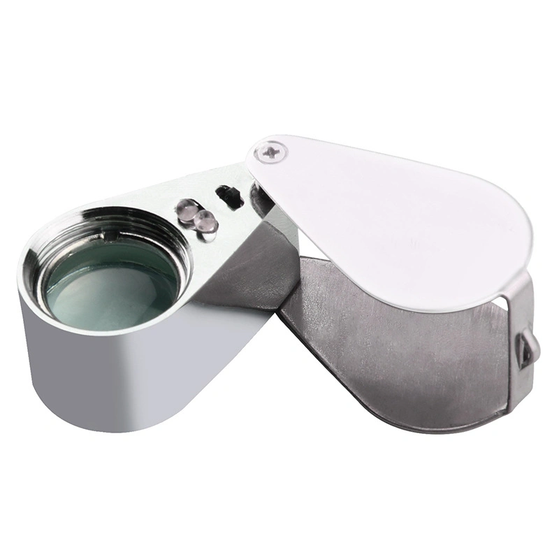 30X-21mm LED Light Illuminated Jewelry Magnifier Loupe