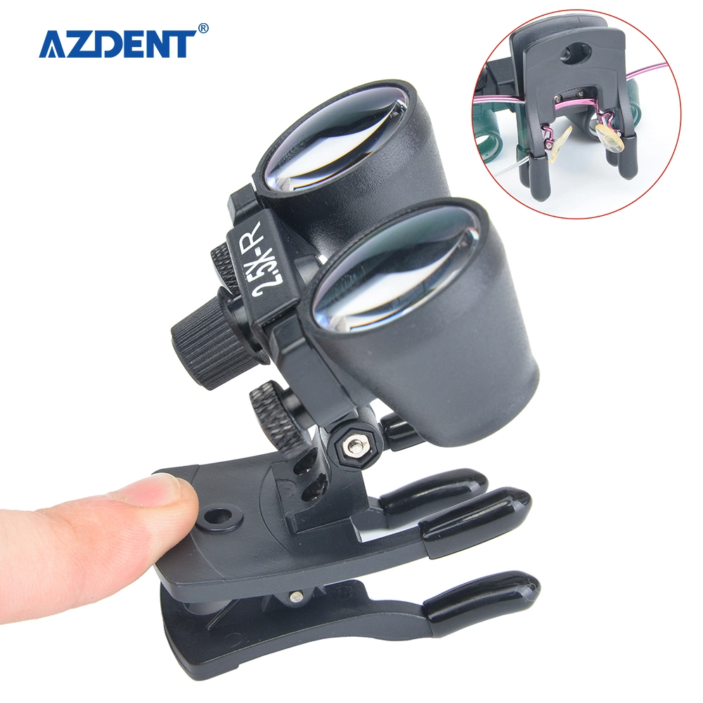 New Type 2.5X Dental Portable Clip Medical Surgery Loupe Binocular with CE