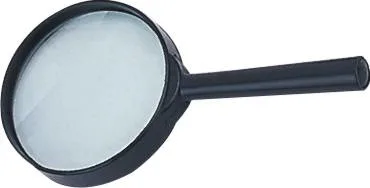 Factory Simple Magnifier Plastic Handle Magnifying Glass Cheapeast Magnifier Loupe