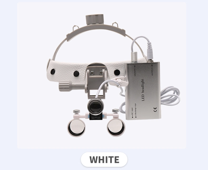 3.5X Headband Headlight Dental Loupes Surgical Magnifier Operation Lamp Medical Light Magnifier