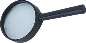 Factory Simple Magnifier Plastic Handle Magnifying Glass Cheapeast Magnifier Loupe