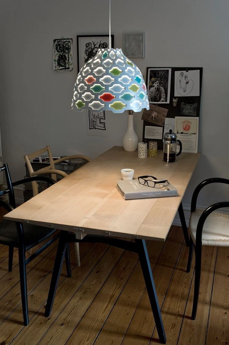 Nordic Modern Pendant Lights Aluminum Hanging Lamp for Dining Room Bedroom Cafe Bar Lamp Replica (WH-AP-534)