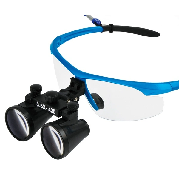 Lk-T03 Surgical Magnify Dental Galilean Loupes LED Light Optional