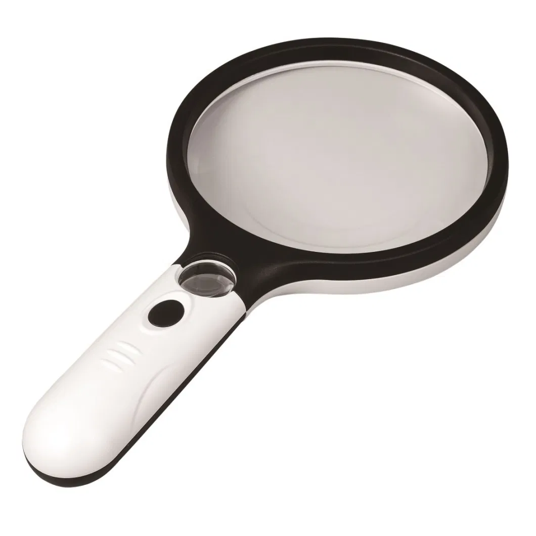 Hotsale Handheld Magnifier Metal Magnifying Glass for Reading