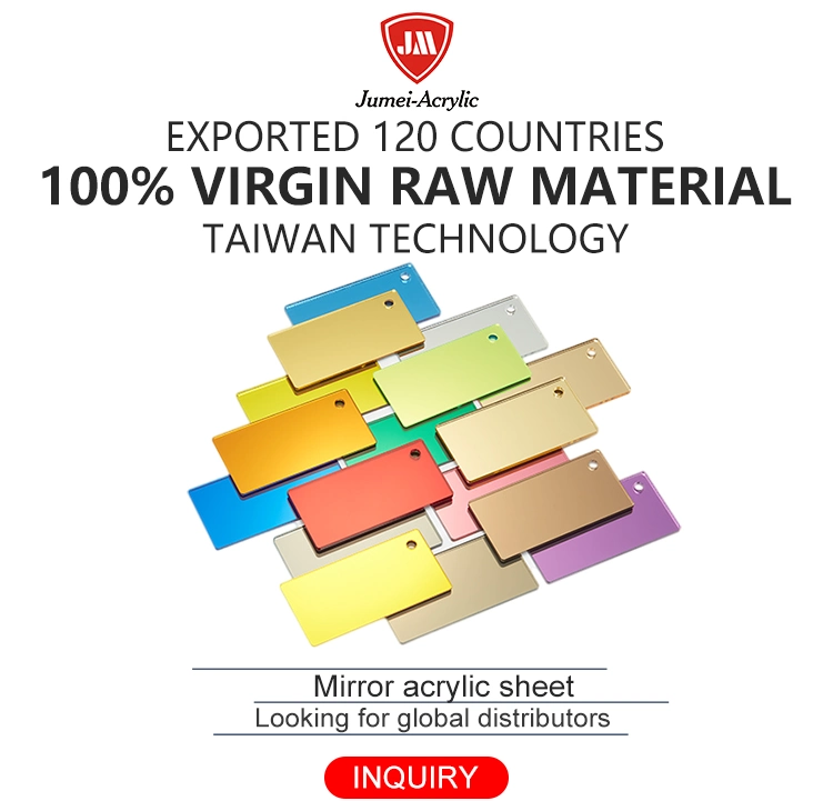 Light Weight Convenient Use 100% Virgin Material Mirror Acrylic Sheet