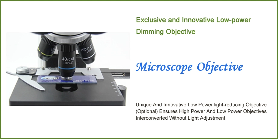 Lab Instrument Thrinocular Microscope with Abbe Condenser