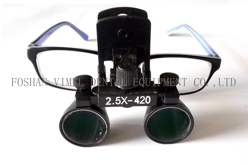 2.5X/3.5X Glasses Clip Dental Loupes Binocular Surgical Loupe Lab Medical Magnifier