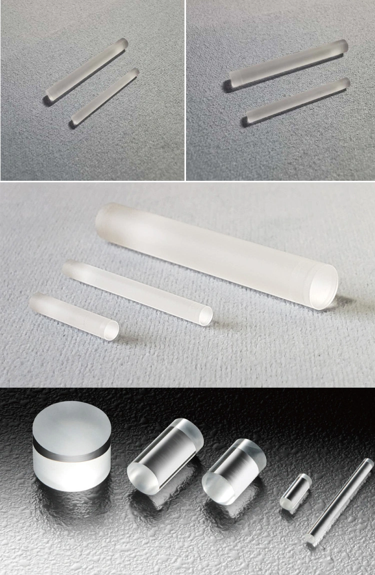 5*6 5mm Optical Glass Diameter 5mm Cylindrical Rod Lens Used for Nano Negative Film Necklace Magnifier