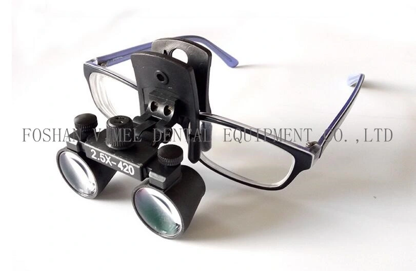 2.5X/3.5X Glasses Clip Dental Loupes Binocular Surgical Loupe Lab Medical Magnifier