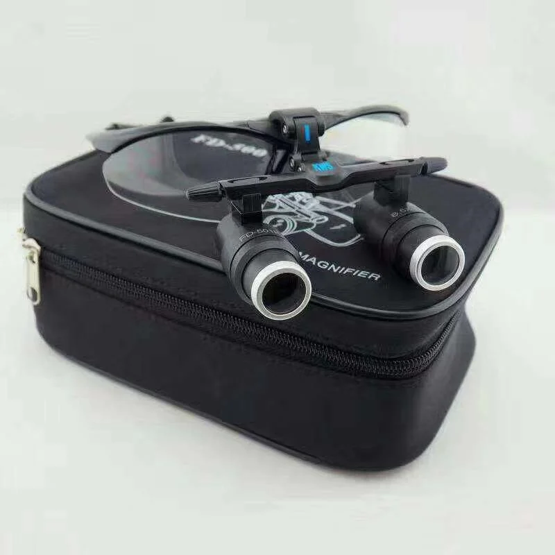 Stable Quality Dentist Black Dental Surgical Medical Binocular Loupes